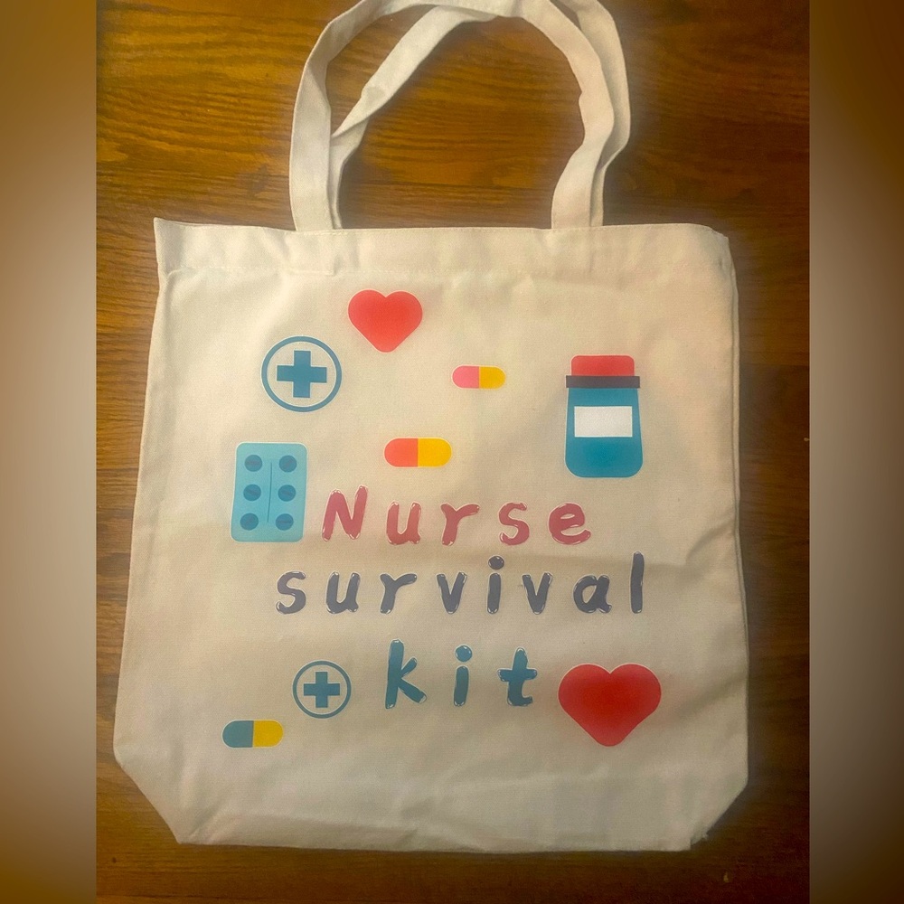 Nurse Canvas Bag-Nurse Survival Kit-New